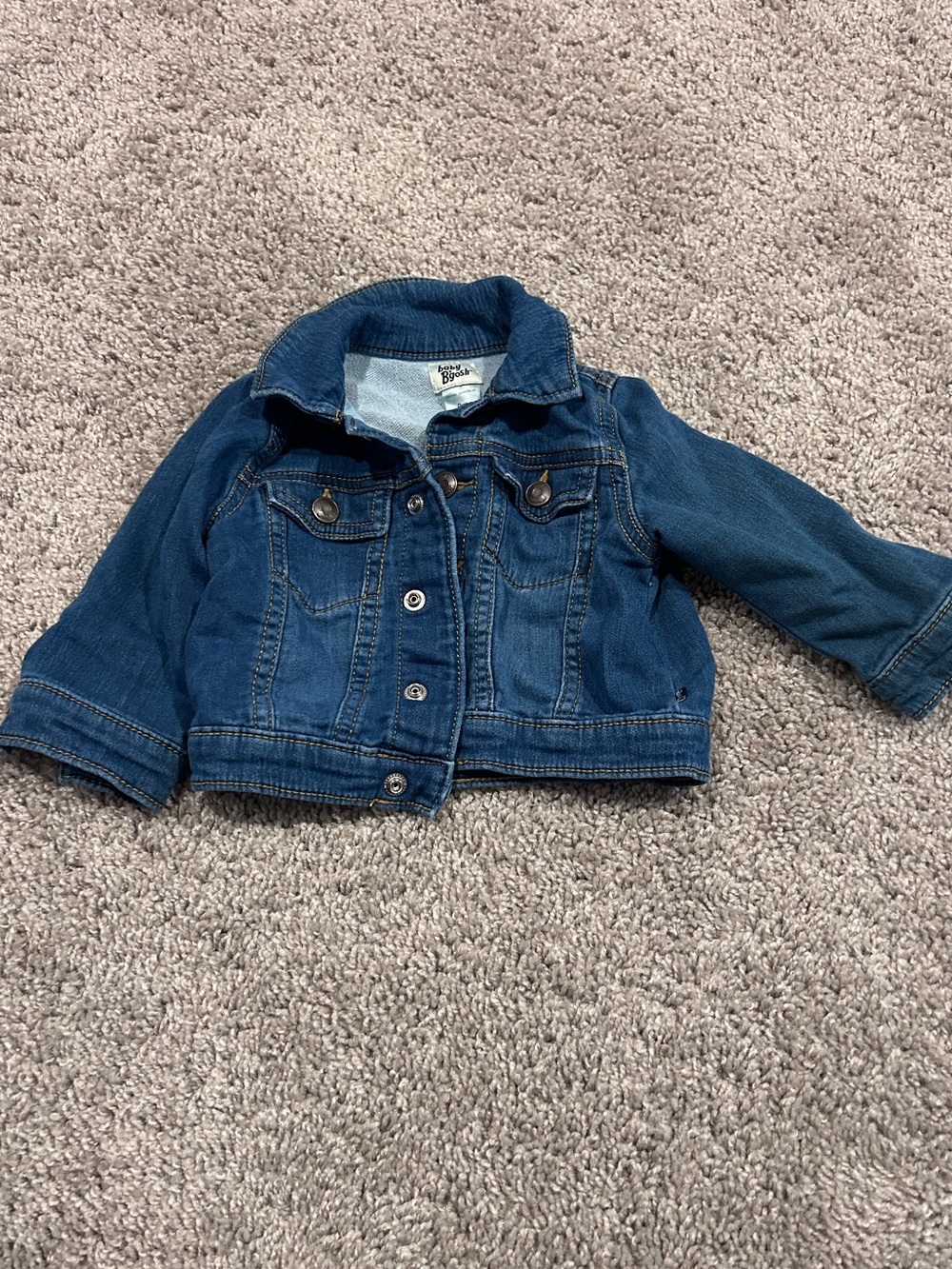 OshKosh B'gosh Blue Kids Denim Jacket with Button Front